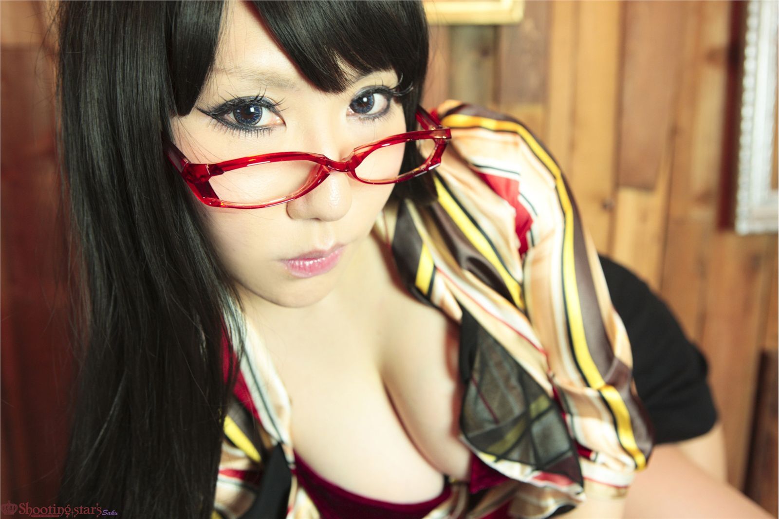 [Cosplay] Big Boobs Hot Secretary Cosplay Set 1